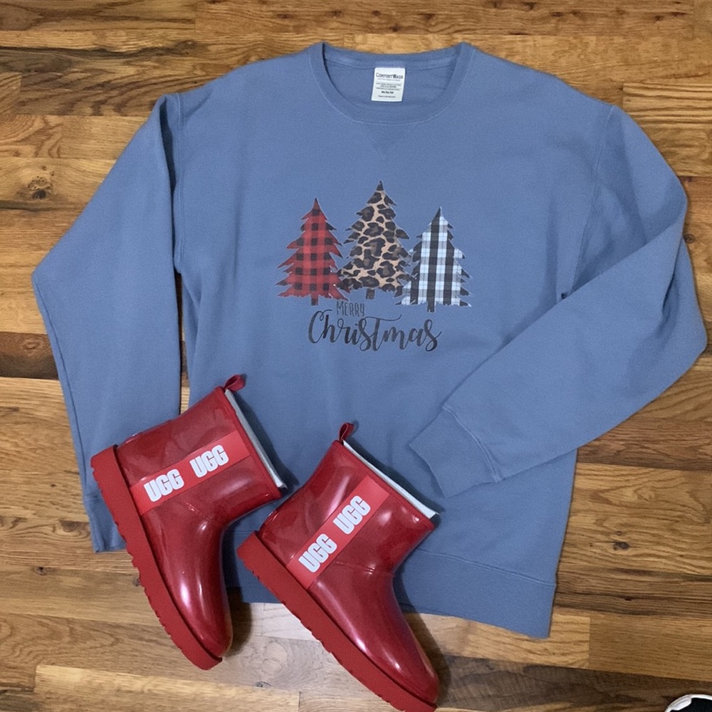 UGG Authentic Classic Clear Mini Waterproof Boots in RED ❤️ NEW size 9 - Picture 5 of 16